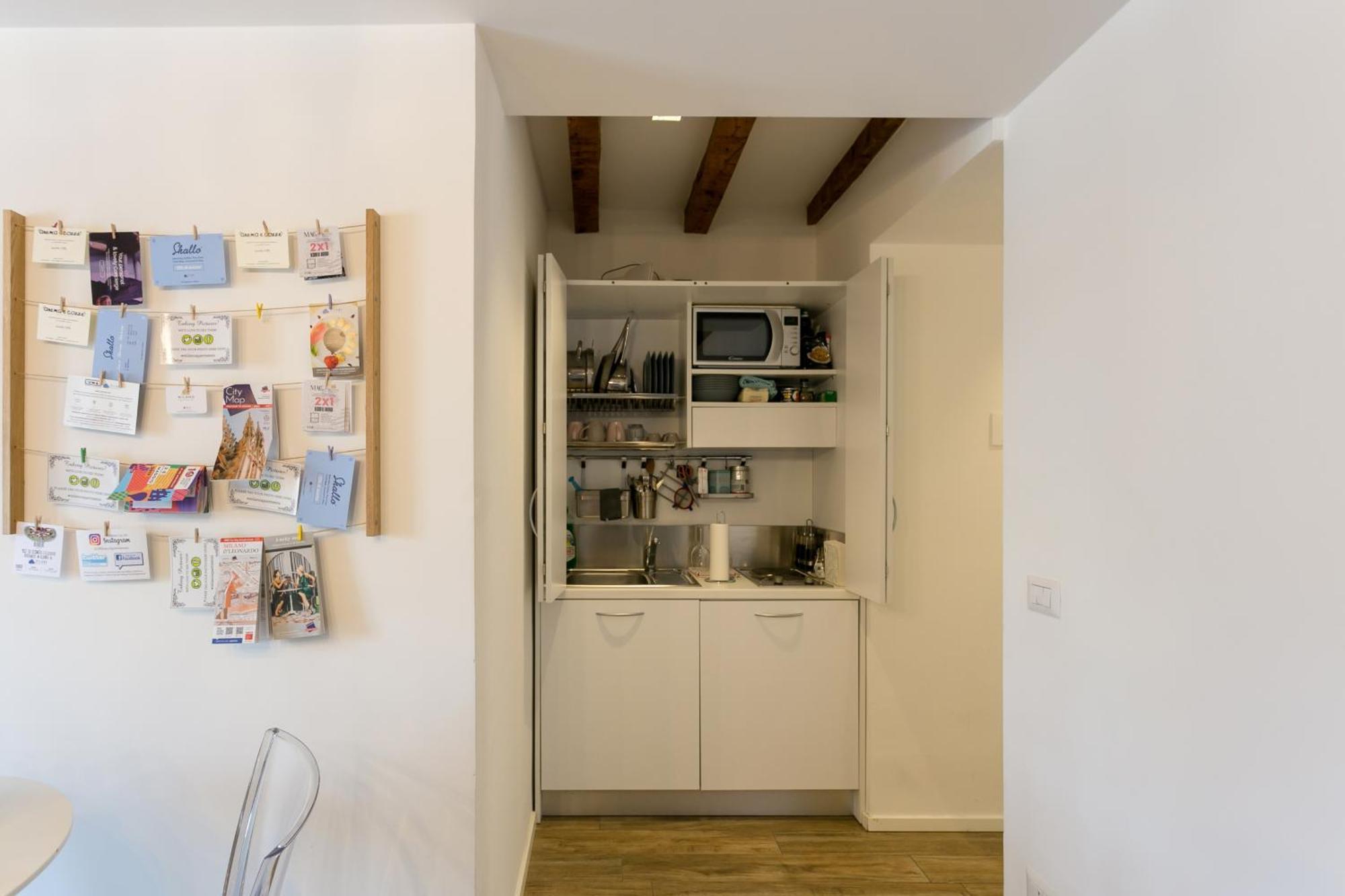 Navigli - Vigevano 45 & Casale 3A Studios ミラノ 部屋 写真